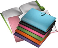 leather covered refillable journals in a range of rich traditional and fashion colors