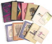 poly cover journals with custom imprinting