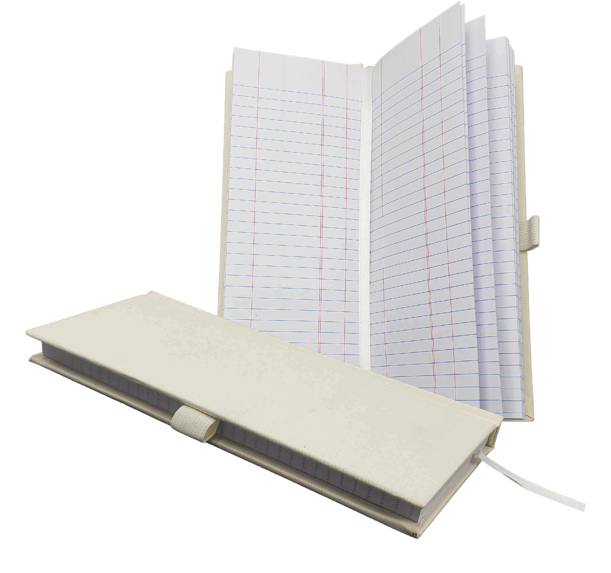 HARDCOVER CANVAS TALLY BOOK TAN UPDATE PHOTO