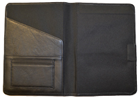 black leather classic journal iinside