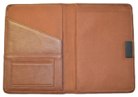 British tan leather classic journal iinside