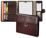tri-fold leather portfolios