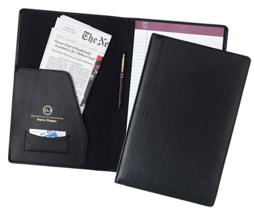 Bonded Leather Legal Size Writing Pad Holders